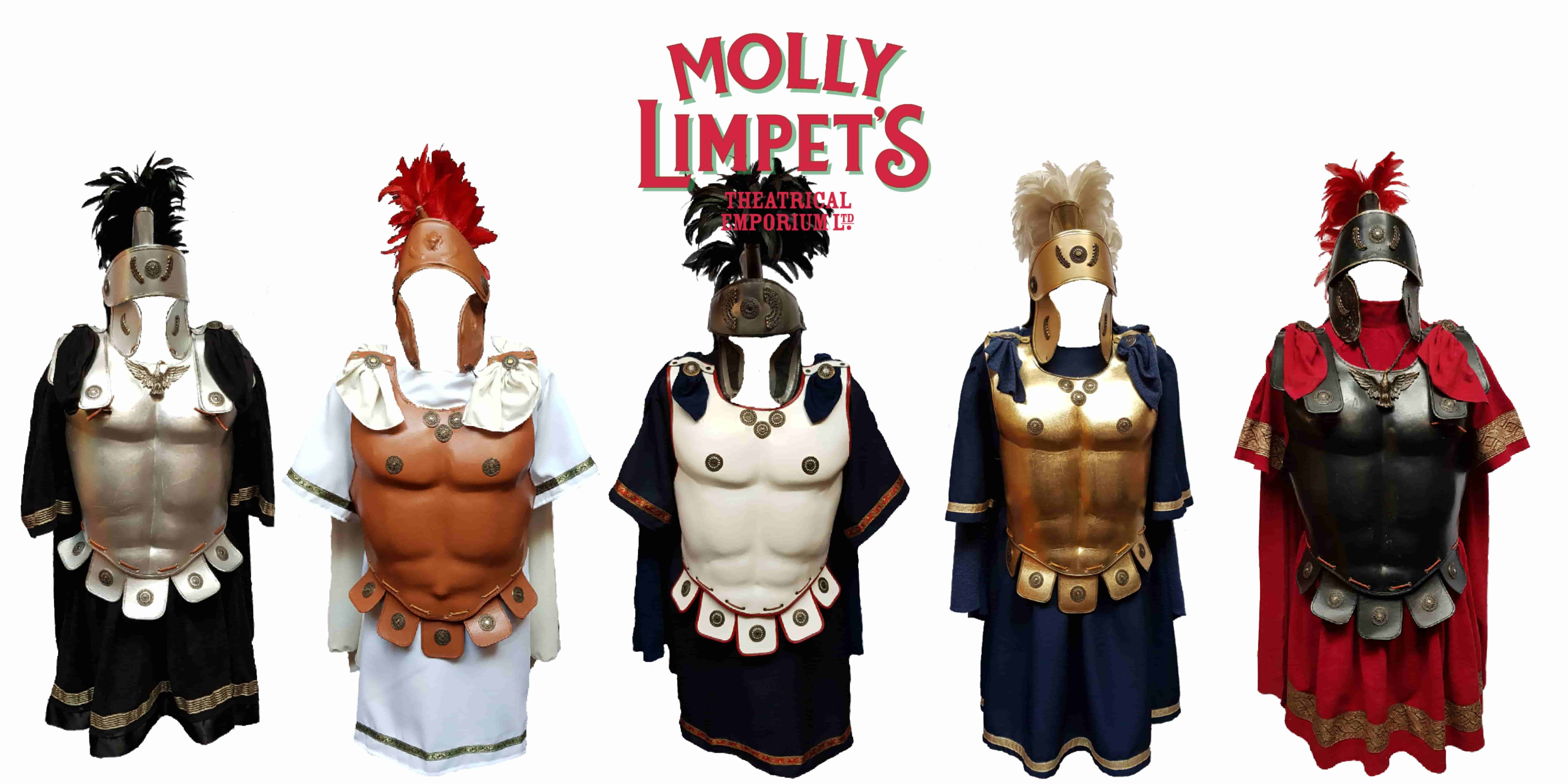 deluxe gladiator fancy dress costumes