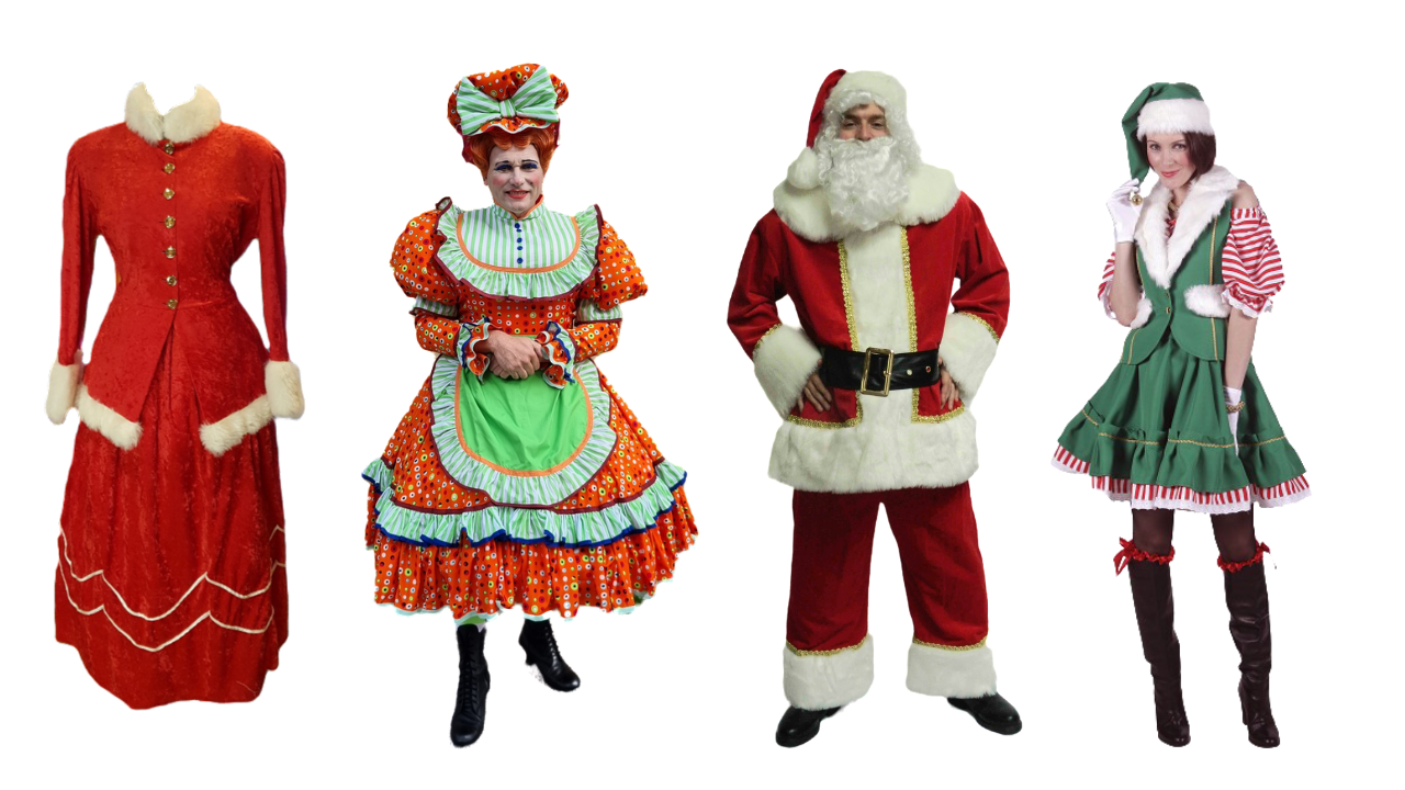 deluxe christmas costume hire