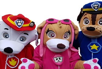 mascots and character costume hire