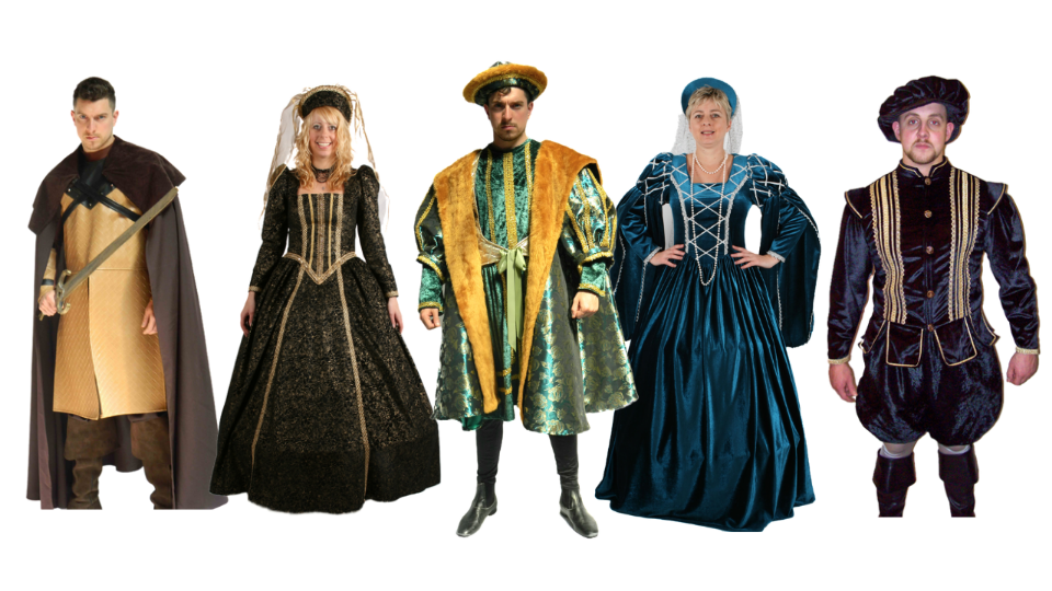 good quality medieval costume hire