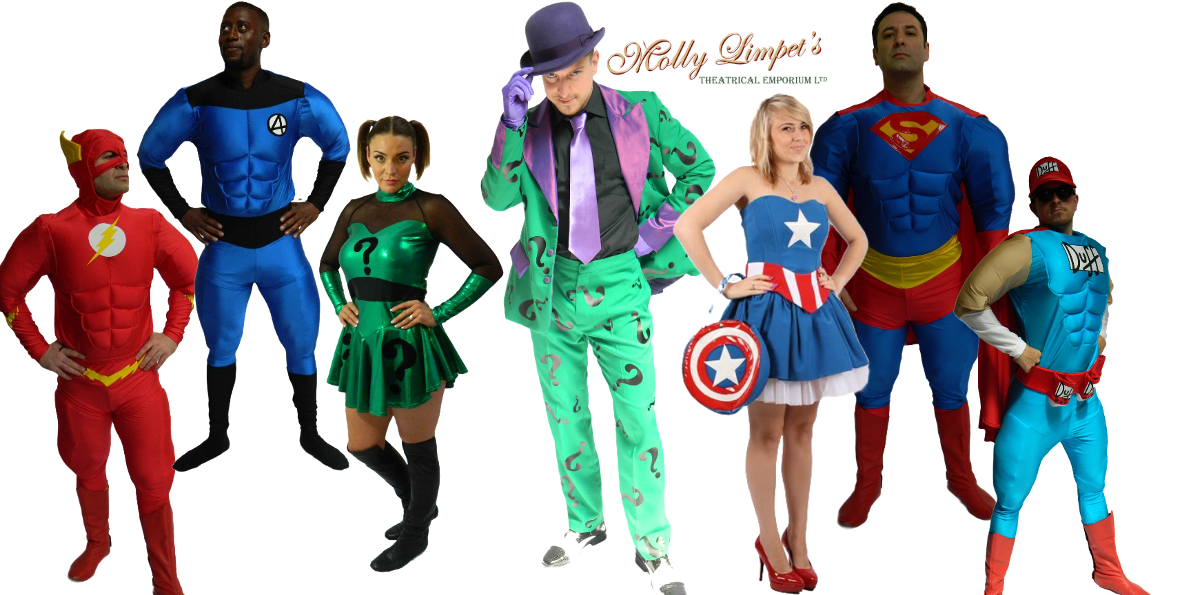 superhero and villains fancy dress