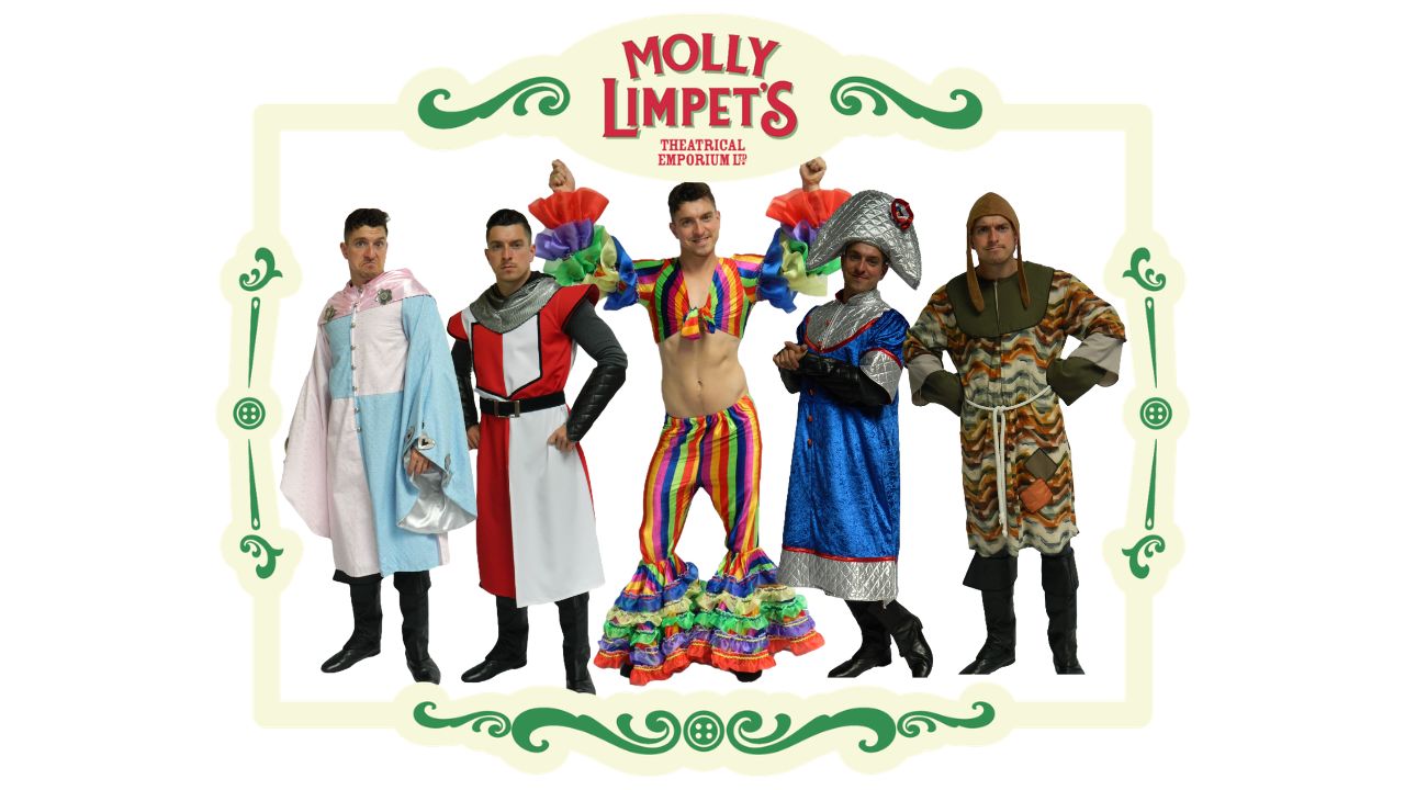 lady of the lake and king arthur theatrical costumes