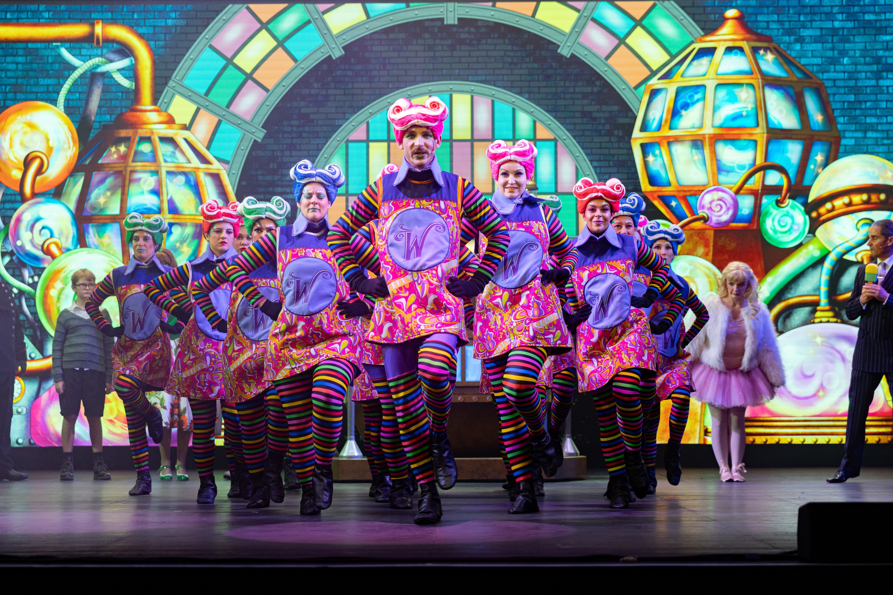 charlie bucket and willy wonka costume hire charades theatrical