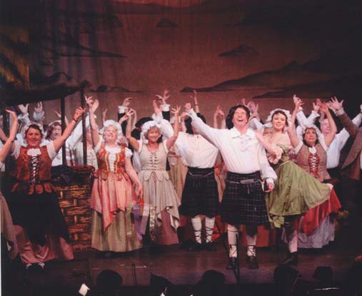 Costumes for the stage musical, Brigadoon