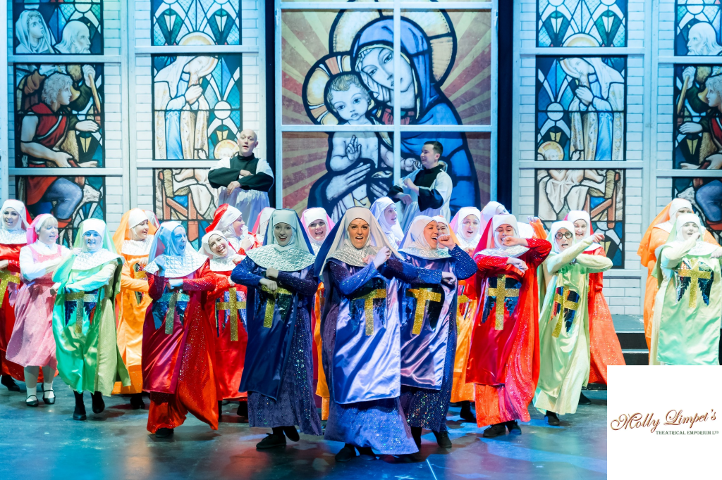 theatrical hire of costumes for sister act the musical