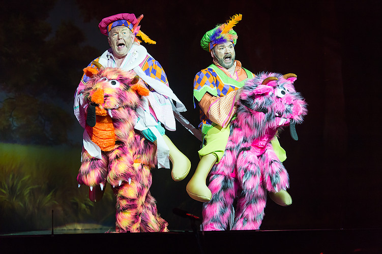 ride-on style pantomime costumes
