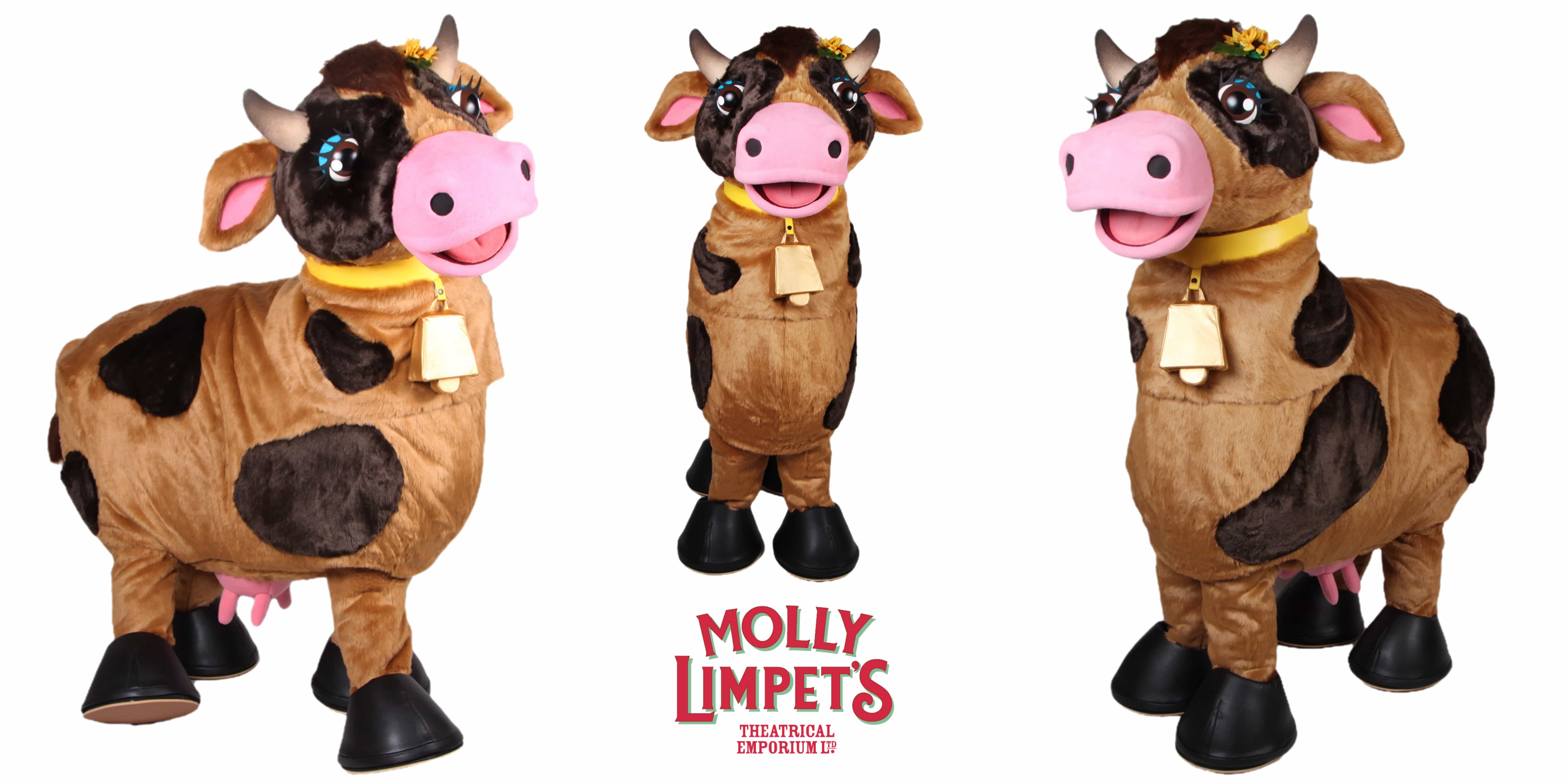 two-man panto cows and horses for hire