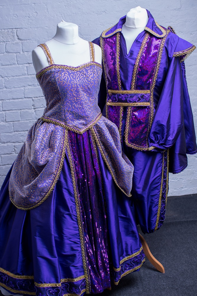 purple panto prince costume