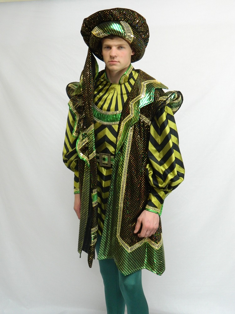 green finale costumes for sheriff of nottingham