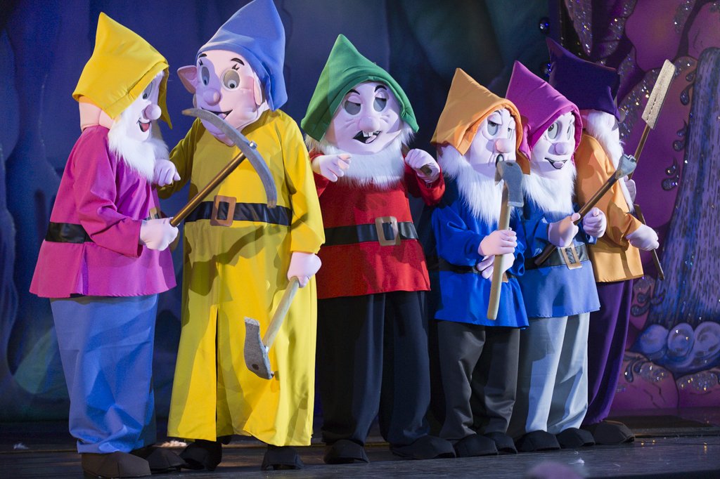 Dwarf mascot-style costumes